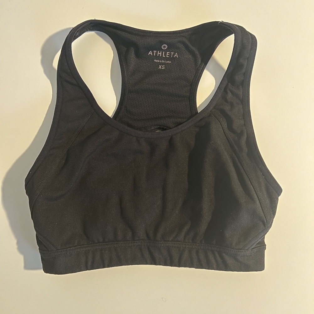 Athleta Women's Black Sports Bra